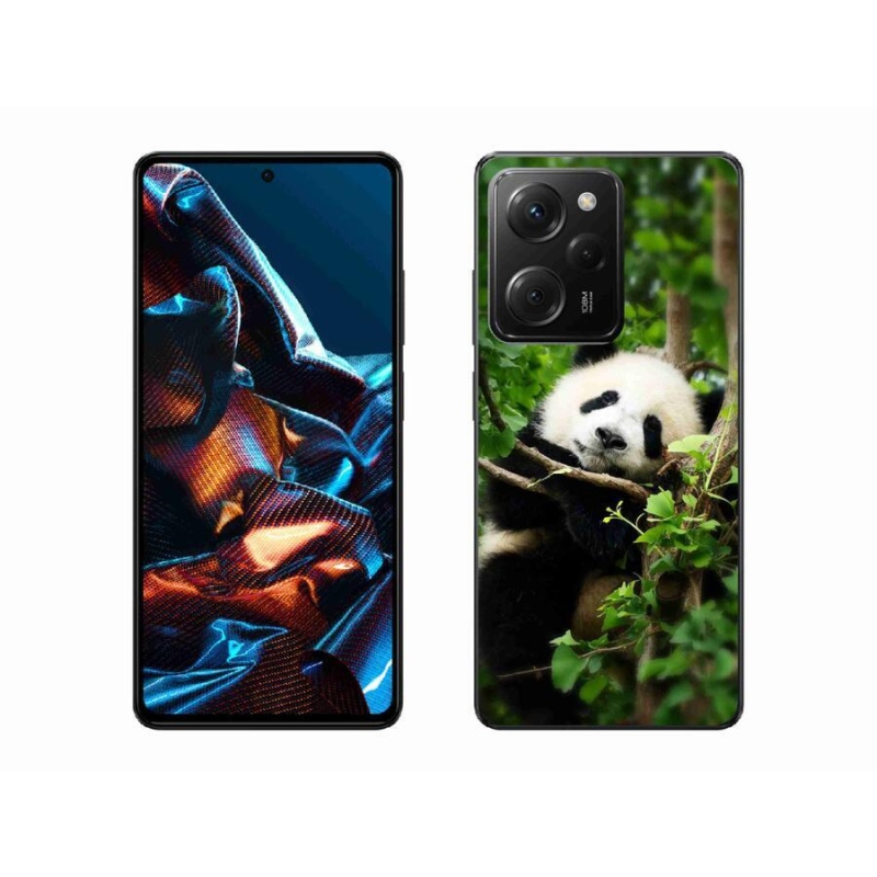 Gél borítás mmCase a Xiaomi Poco X5 Pro 5G számára - panda