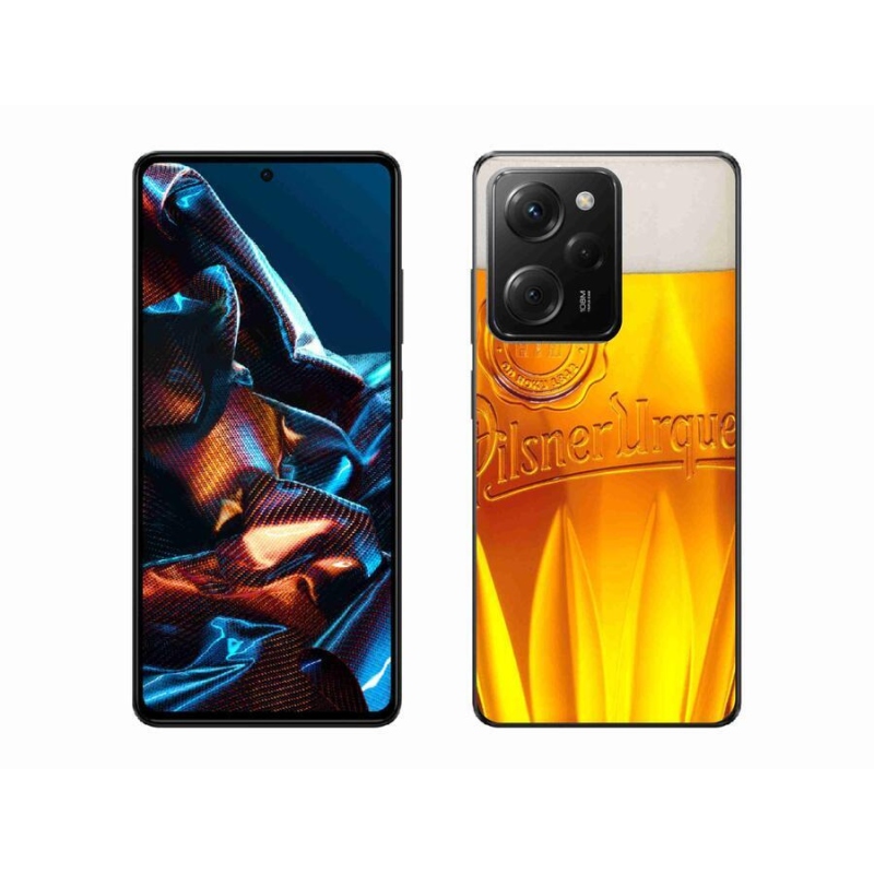 Gél borítás mmCase a Xiaomi Poco X5 Pro 5G számára - sör