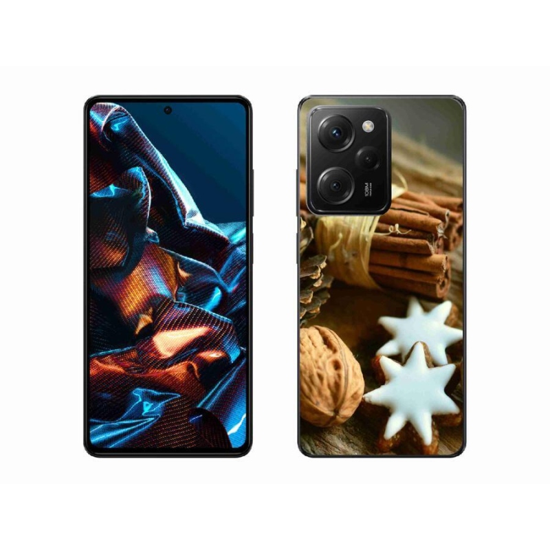 Gél borítás mmCase a Xiaomi Poco X5 Pro 5G számára - fahéj és mézeskalács