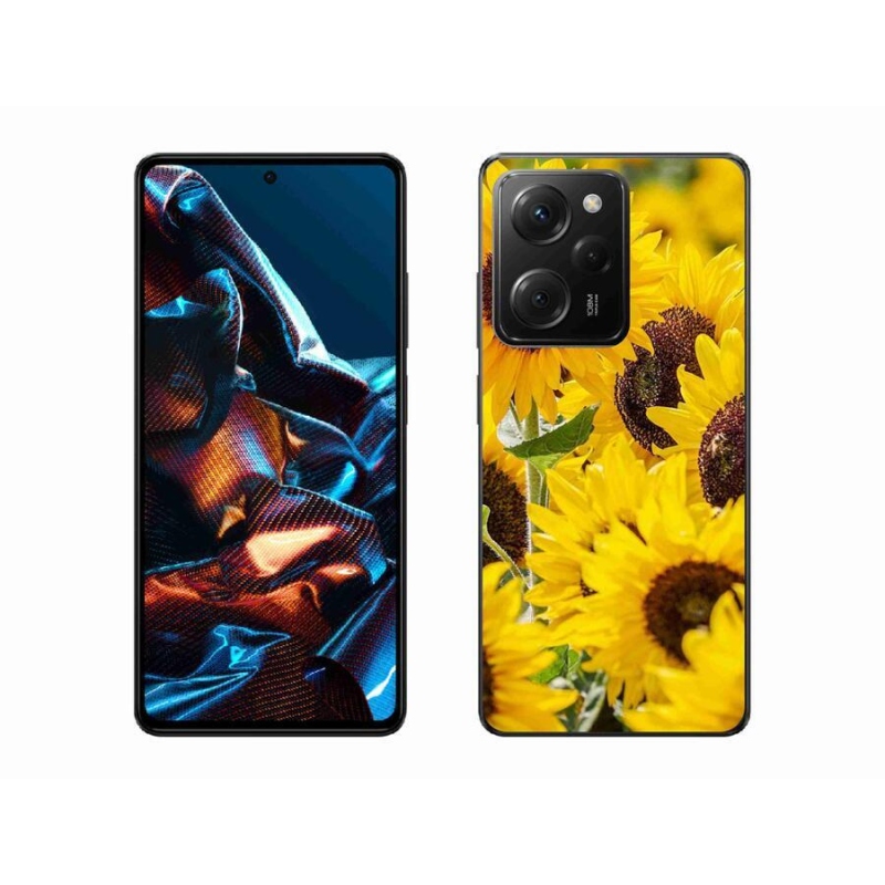 Gél borítás mmCase a Xiaomi Poco X5 Pro 5G-hez - Napraforgó