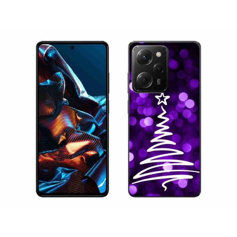 Gél borítás mmCase a Xiaomi Poco X5 Pro 5G számára - fa