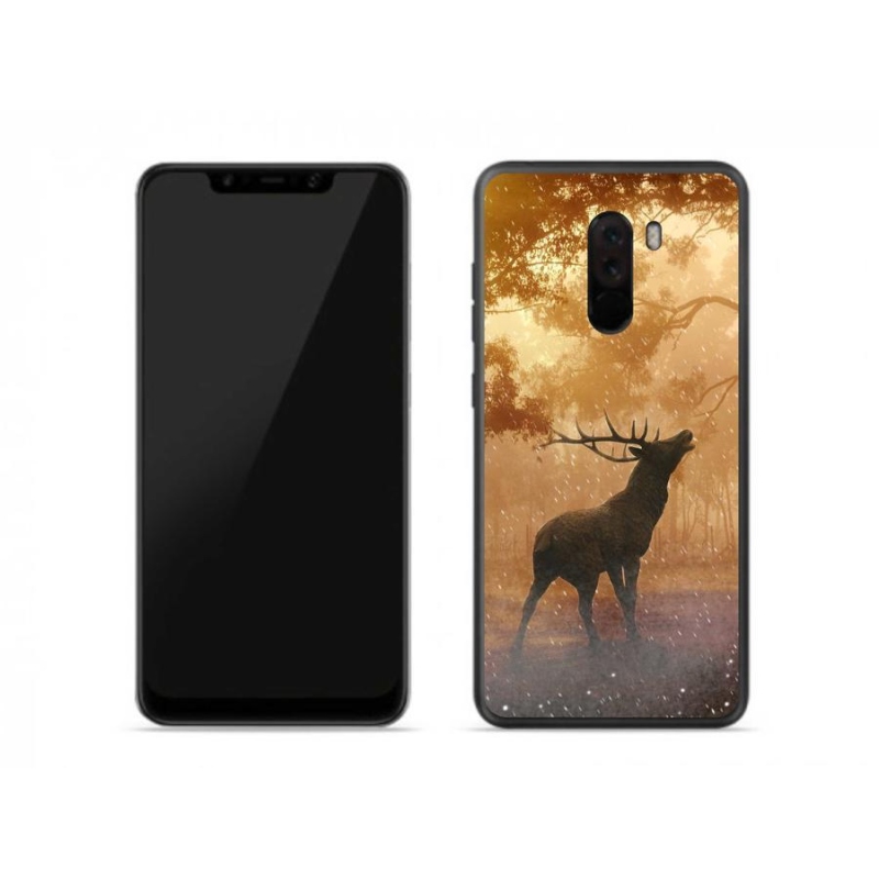 Zselés borítás mmCase a Xiaomi Pocophone F1-hez - szarvas a vadászaton