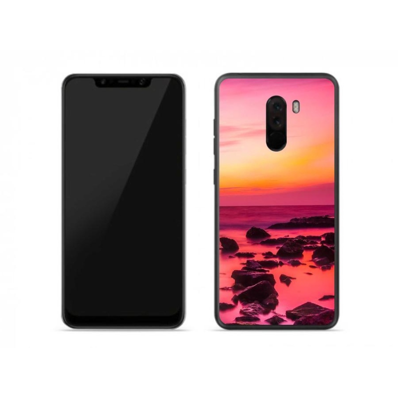 Gél borítás mmCase a Xiaomi Pocophone F1-hez - tenger és ragyogás