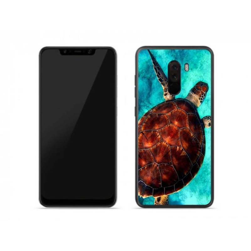 Gél borítás mmCase a Xiaomi Pocophone F1-hez - teknősbéka