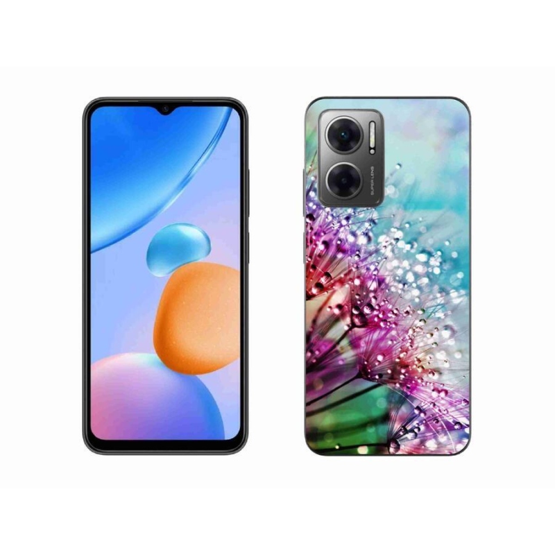 Gél borító mmCase a Xiaomi Redmi 10 5G-hez - színes virágok