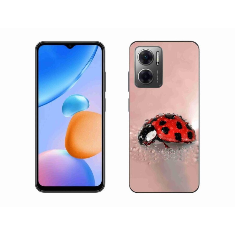 Gél borítás mmCase a Xiaomi Redmi 10 5G készülékhez - katicabogár