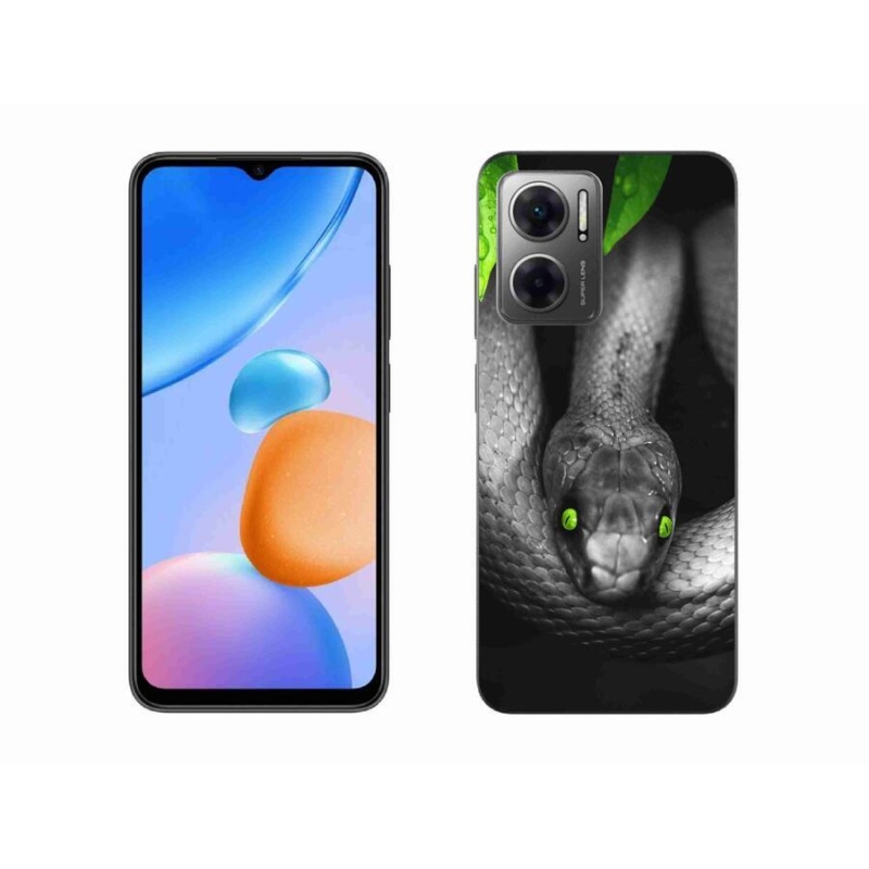 Gél borítás mmCase a Xiaomi Redmi 10 5G-hez - kígyó