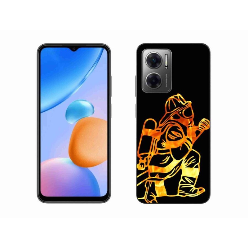 Gél borítás mmCase a Xiaomi Redmi 10 5G-hez - tűzoltó 1