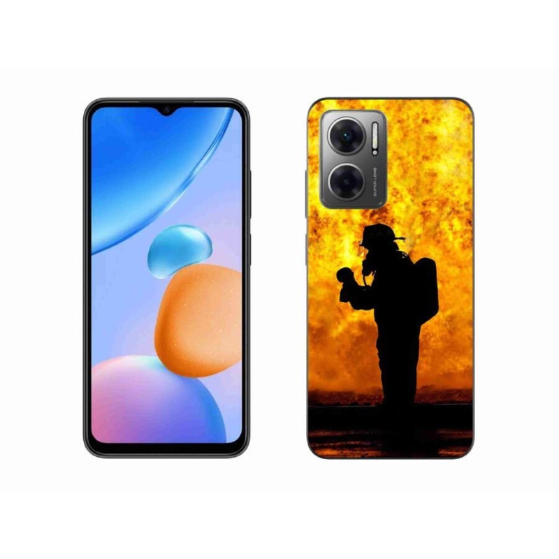 Gél borítás mmCase a Xiaomi Redmi 10 5G számára - tűzoltó