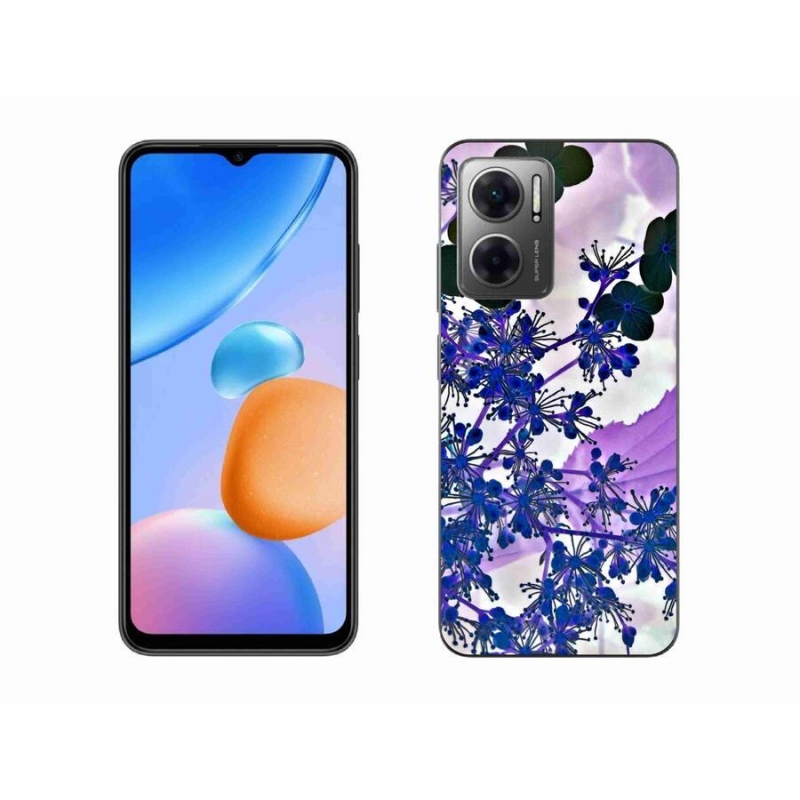 Gél borítás mmCase a Xiaomi Redmi 10 5G-hez - hortenzia virág