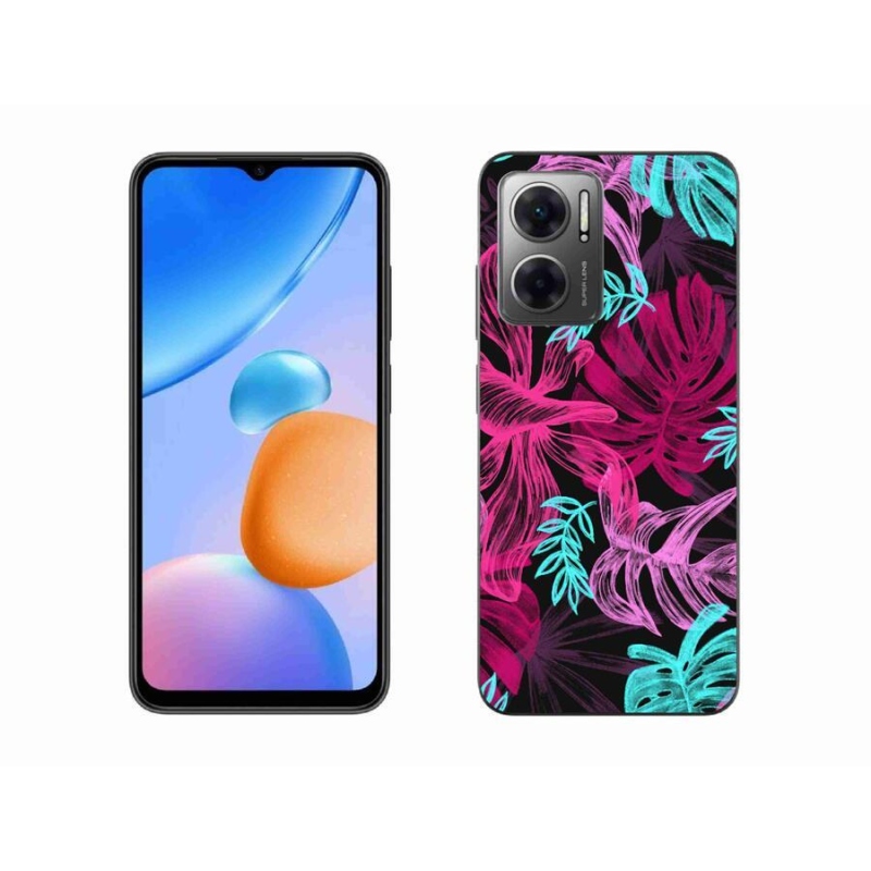 Gél borító mmCase a Xiaomi Redmi 10 5G-hez - virágok 1