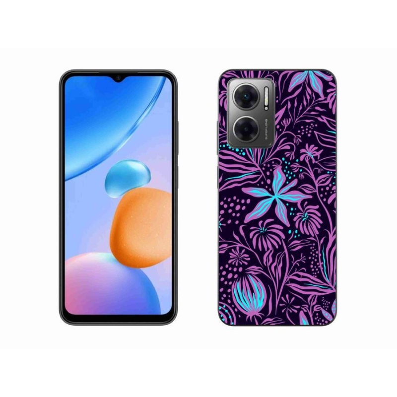 Gél borító mmCase a Xiaomi Redmi 10 5G-hez - virágok 2