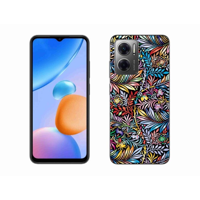 Gél borító mmCase a Xiaomi Redmi 10 5G-hez - virágok 5