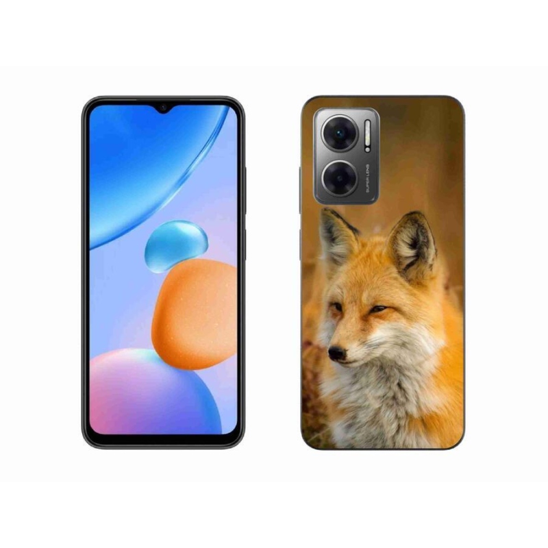 Gél borítás mmCase a Xiaomi Redmi 10 5G-hez - róka