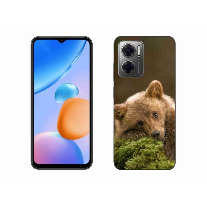 Gél borítás mmCase a Xiaomi Redmi 10 5G-hez - medve