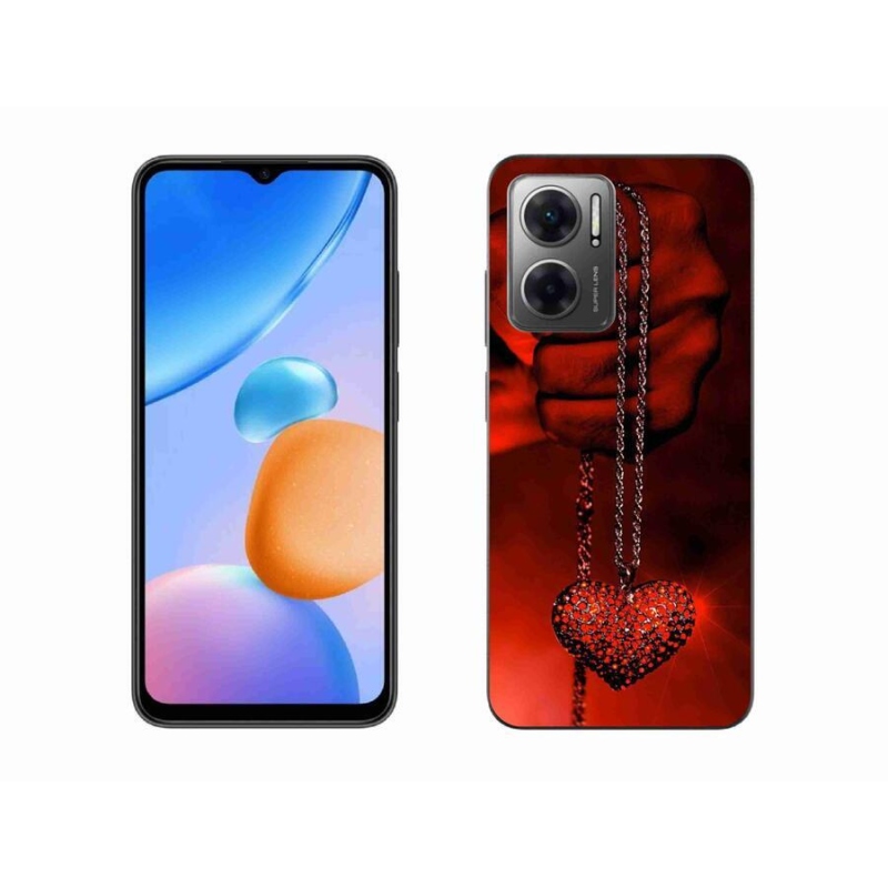 Gél borítás mmCase a Xiaomi Redmi 10 5G-hez - nyaklánc