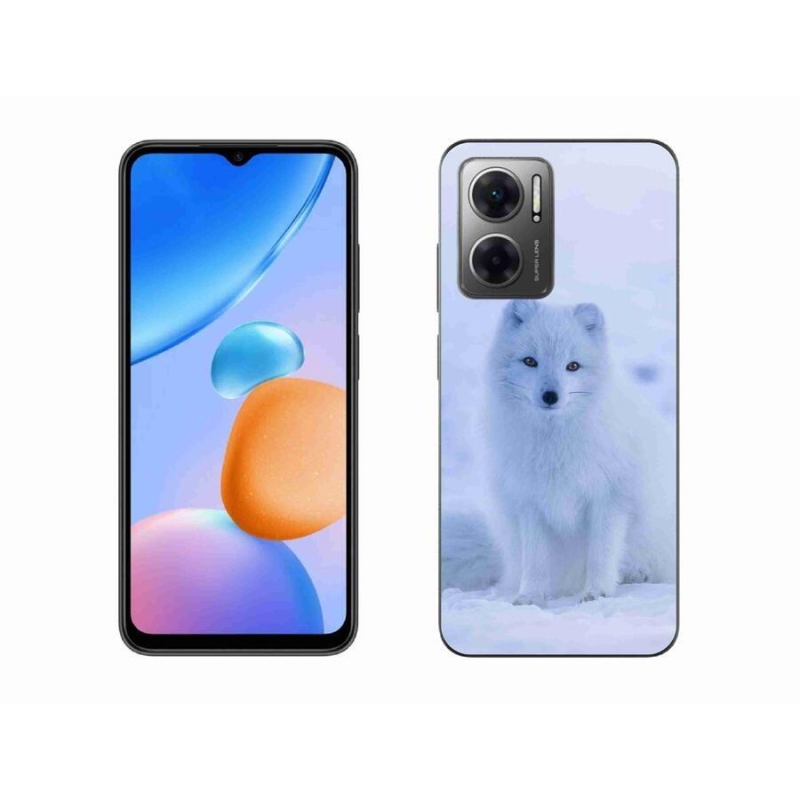 Gél borítás mmCase a Xiaomi Redmi 10 5G készülékhez - polár róka