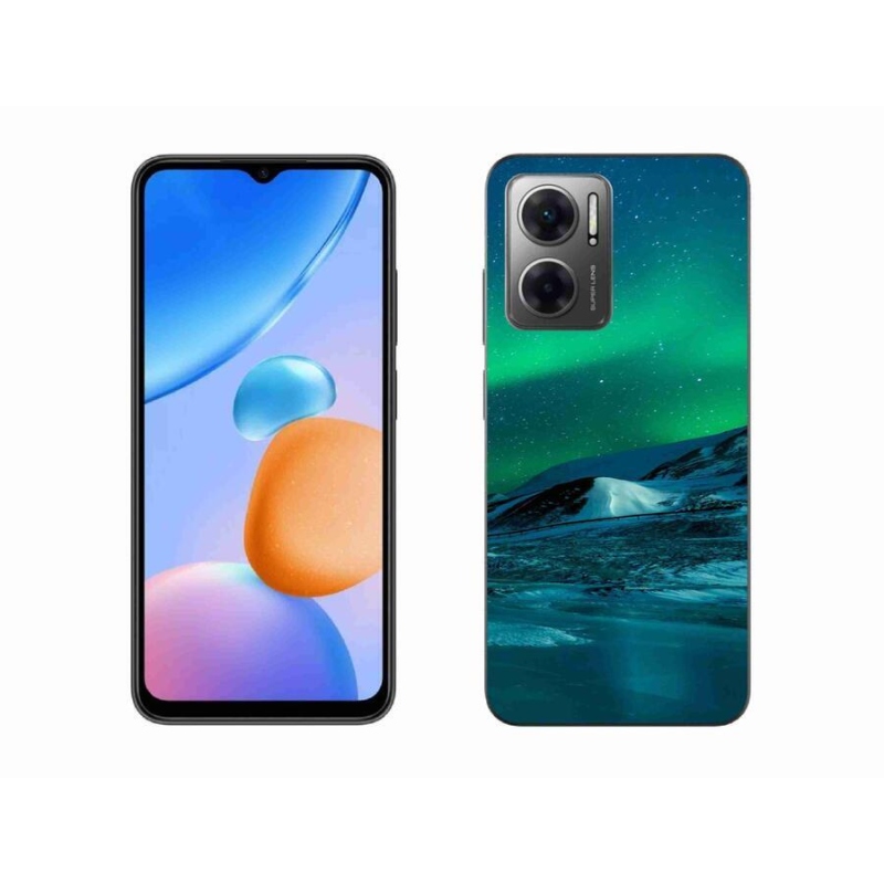 Gél borító mmCase a Xiaomi Redmi 10 5G-hez - sarki fény