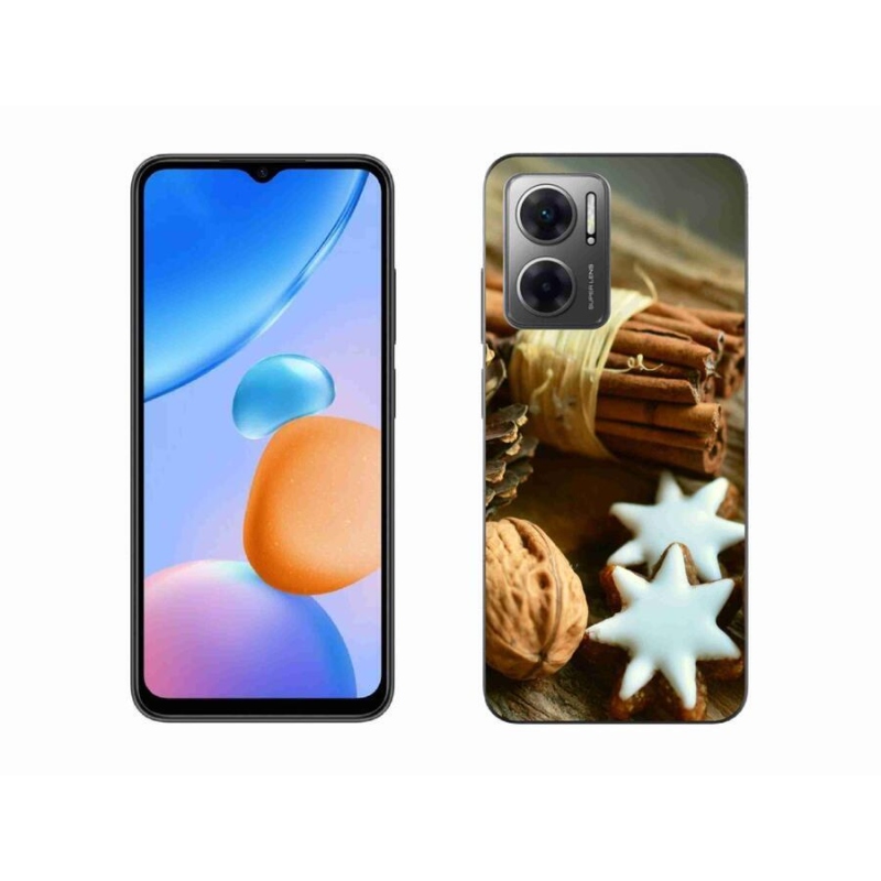 Gél borítás mmCase a Xiaomi Redmi 10 5G-hez - fahéj és mézeskalács