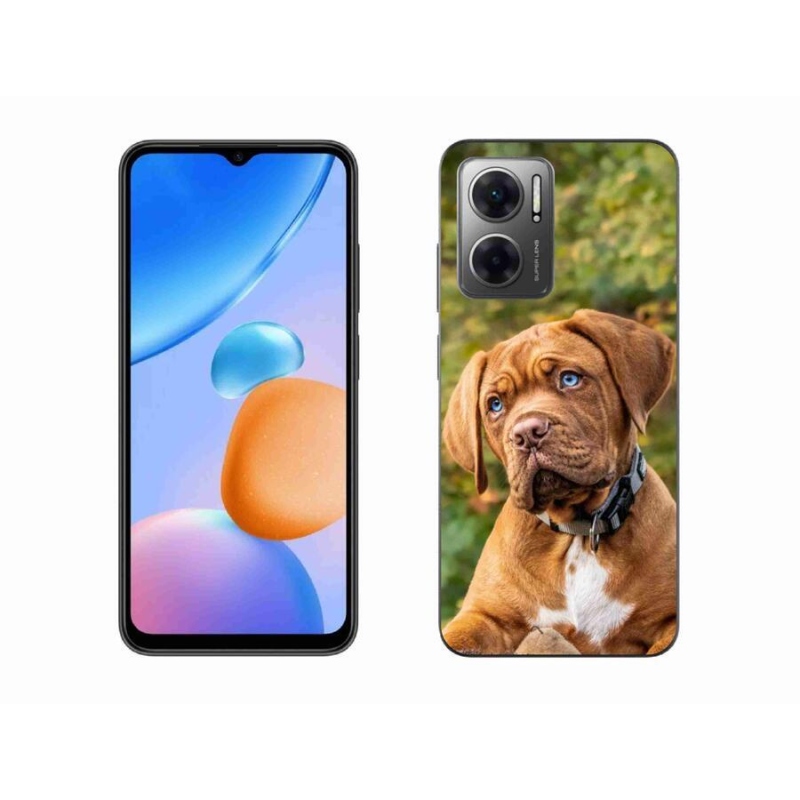 Gél borítás mmCase a Xiaomi Redmi 10 5G-hez - kölyökkutyakék