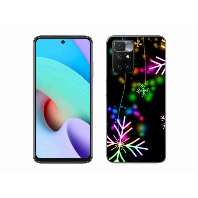 Zselés borítás mmCase a Xiaomi Redmi 10/Redmi 10 (2022) - színes pelyhekhez