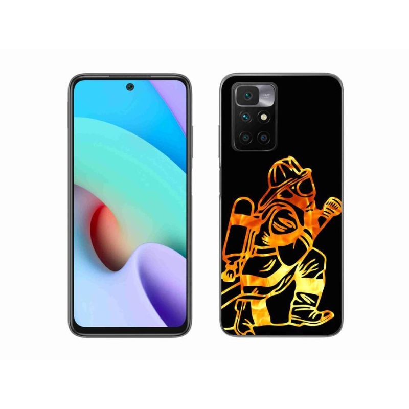 Zselés borítás mmCase a Xiaomi Redmi 10/Redmi 10 (2022) - tűzoltó 1