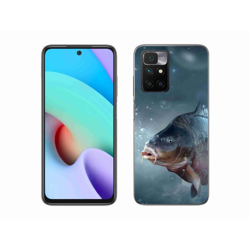 Gél borítás mmCase a Xiaomi Redmi 10/Redmi 10 (2022) - ponty és buborékok