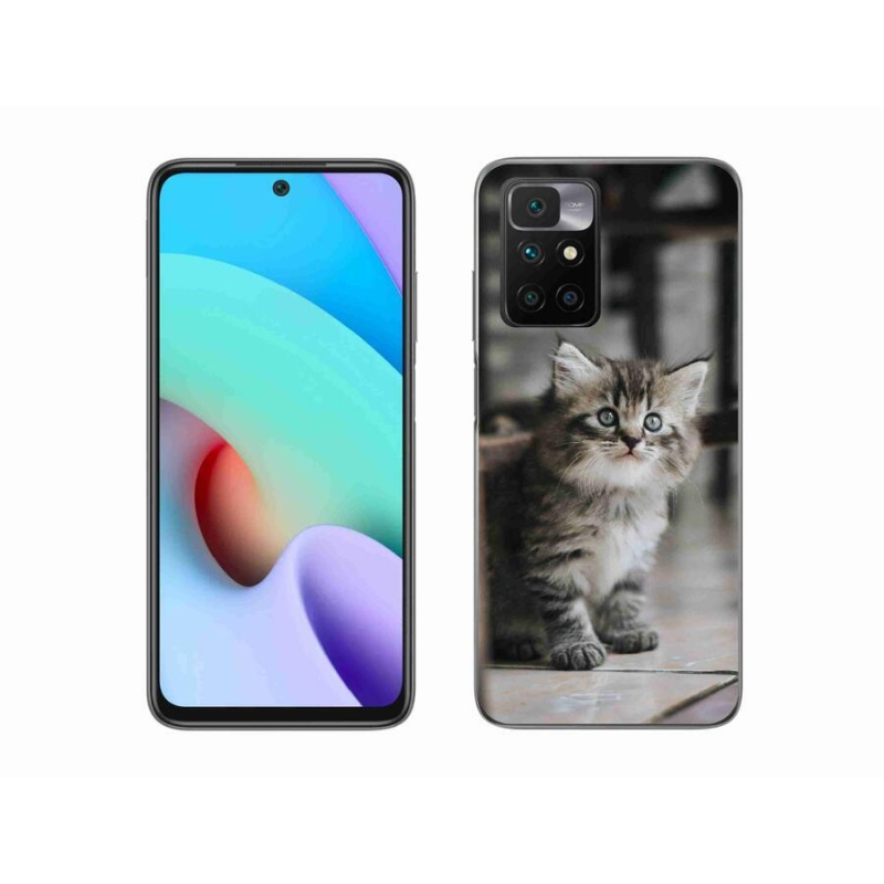 Zselés borítás mmCase a Xiaomi Redmi 10/Redmi 10 (2022) - cica