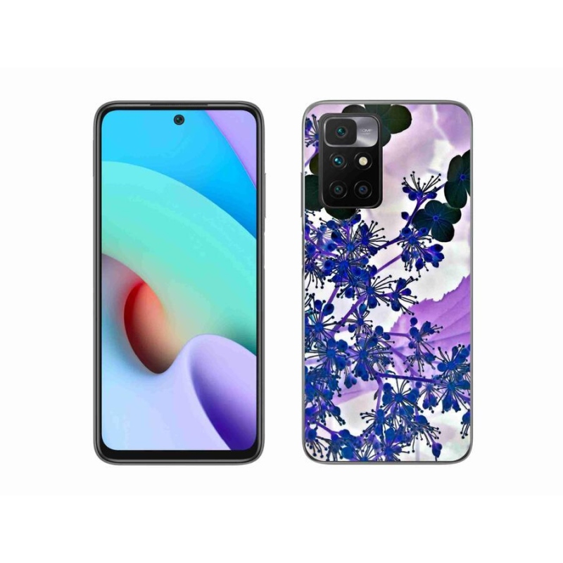 Gél borítás mmCase a Xiaomi Redmi 10/Redmi 10 (2022) - hortenzia virághoz