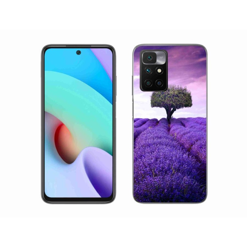 Gél védőhuzat mmCase a Xiaomi Redmi 10/Redmi 10 (2022) - levendula rét