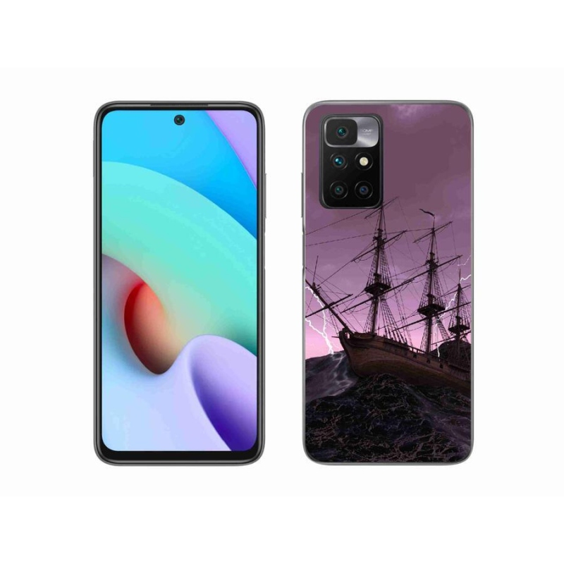 Zselés borítás mmCase a Xiaomi Redmi 10/Redmi 10 (2022) - hajó a viharban