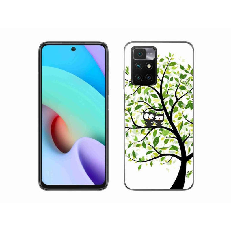 Gél borítás mmCase a Xiaomi Redmi 10/Redmi 10 (2022) - baglyok a fán