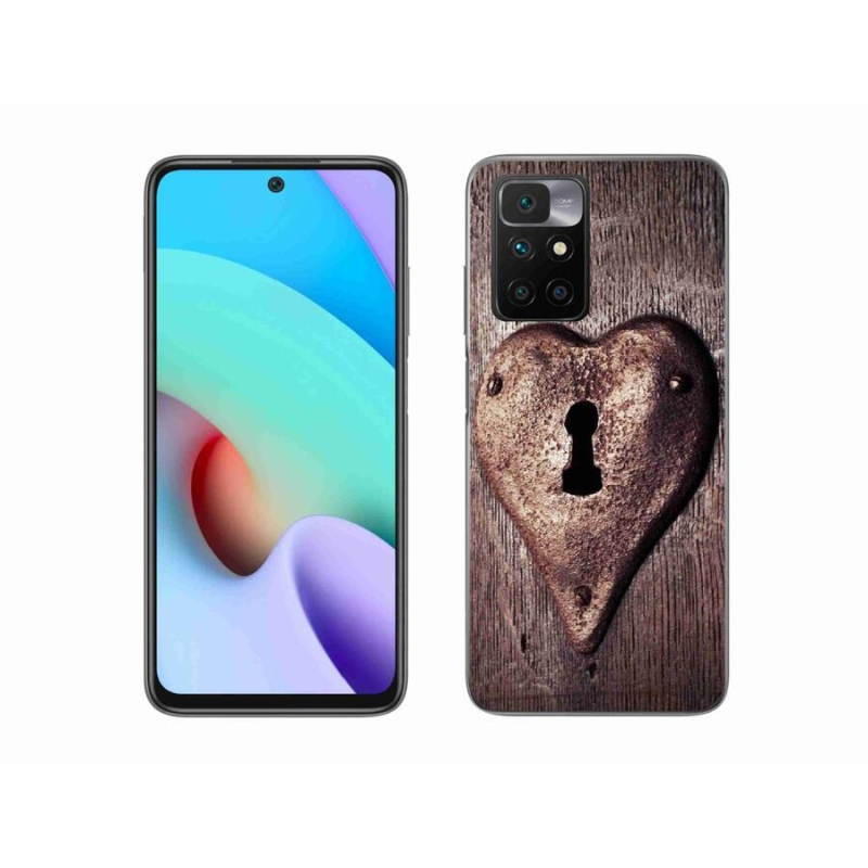 Gél borítás mmCase a Xiaomi Redmi 10/Redmi 10 (2022) - szív alakú zárral