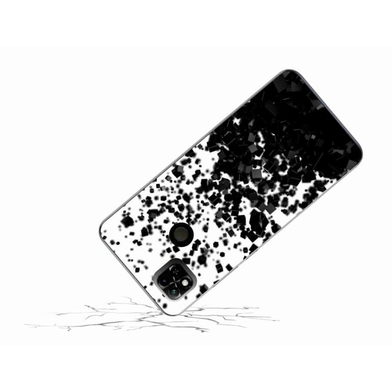 Gél borítás mmCase a Xiaomi Redmi 10A számára - absztrakt minta 1