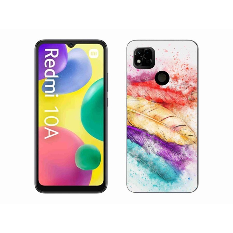 Gél borítás mmCase a Xiaomi Redmi 10A számára - színes tollak