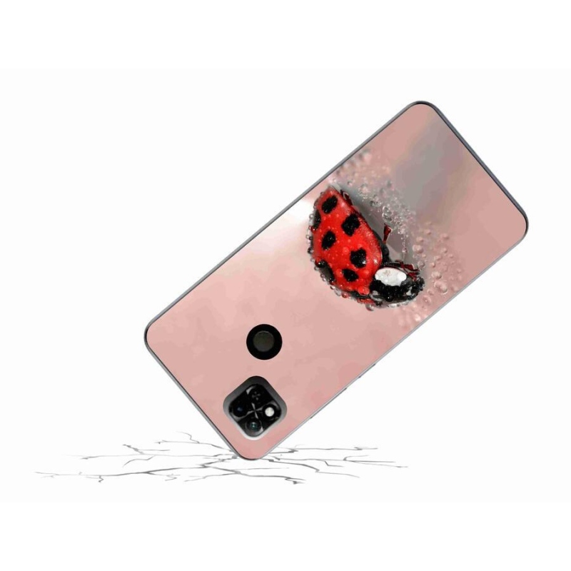 Gél borítás mmCase a Xiaomi Redmi 10A számára - katicabogár