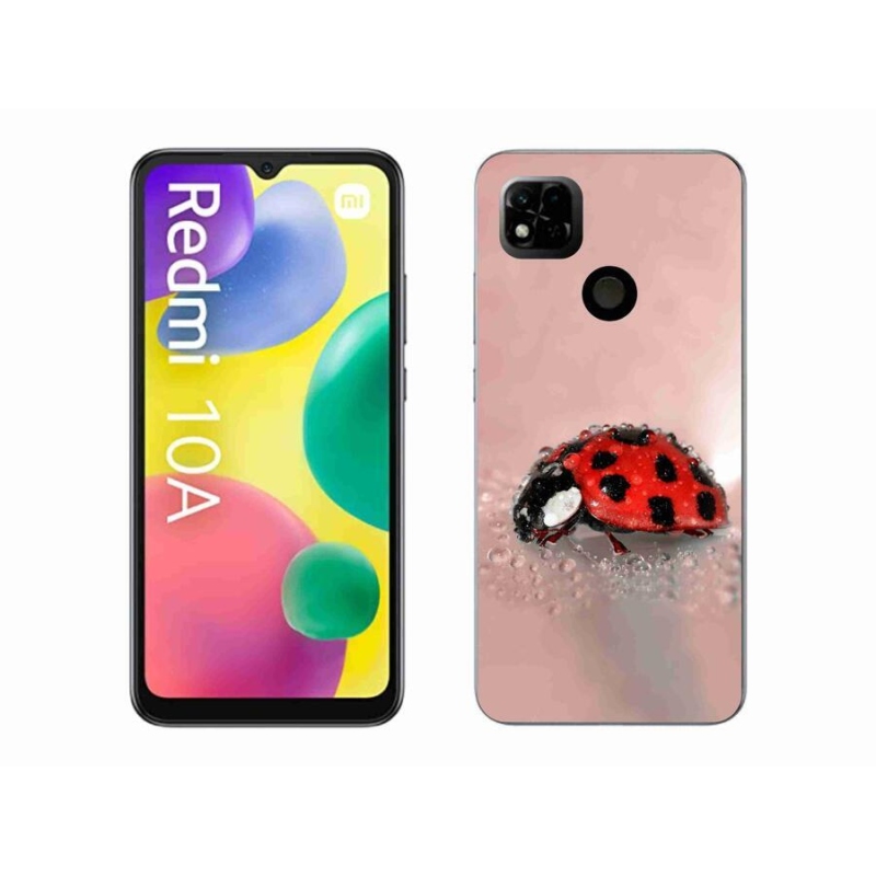 Gél borítás mmCase a Xiaomi Redmi 10A számára - katicabogár
