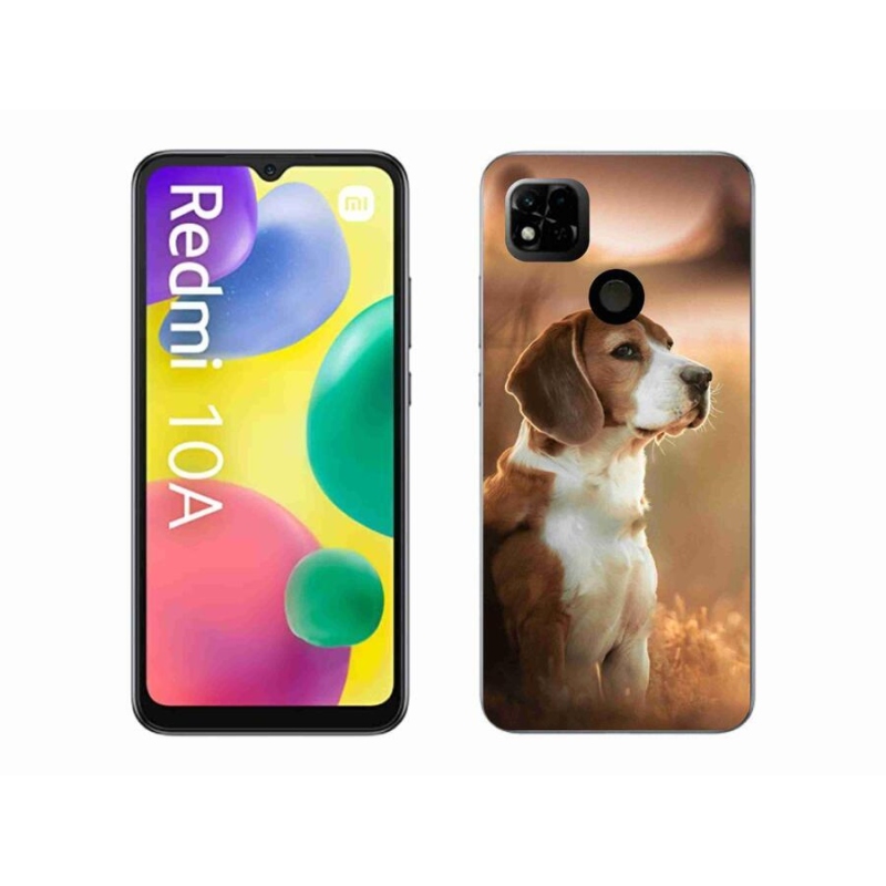 Gél borítás mmCase a Xiaomi Redmi 10A készülékhez - bézs színű