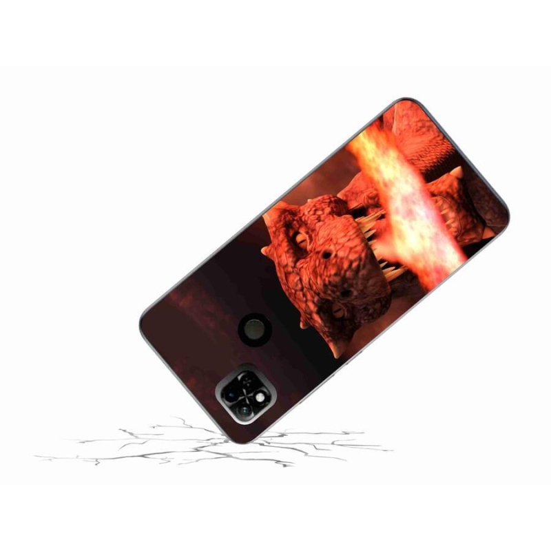 Gél borítás mmCase a Xiaomi Redmi 10A - sárkányhoz