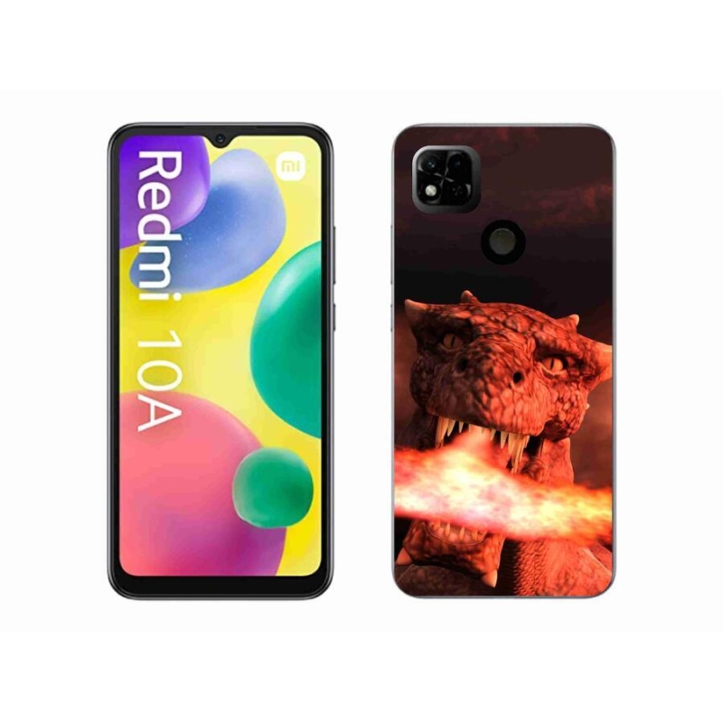 Gél borítás mmCase a Xiaomi Redmi 10A - sárkányhoz