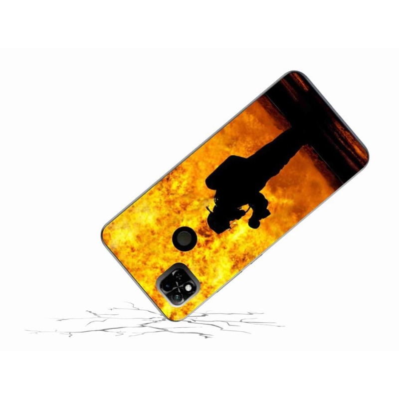 Gél borítás mmCase a Xiaomi Redmi 10A számára - tűzoltó