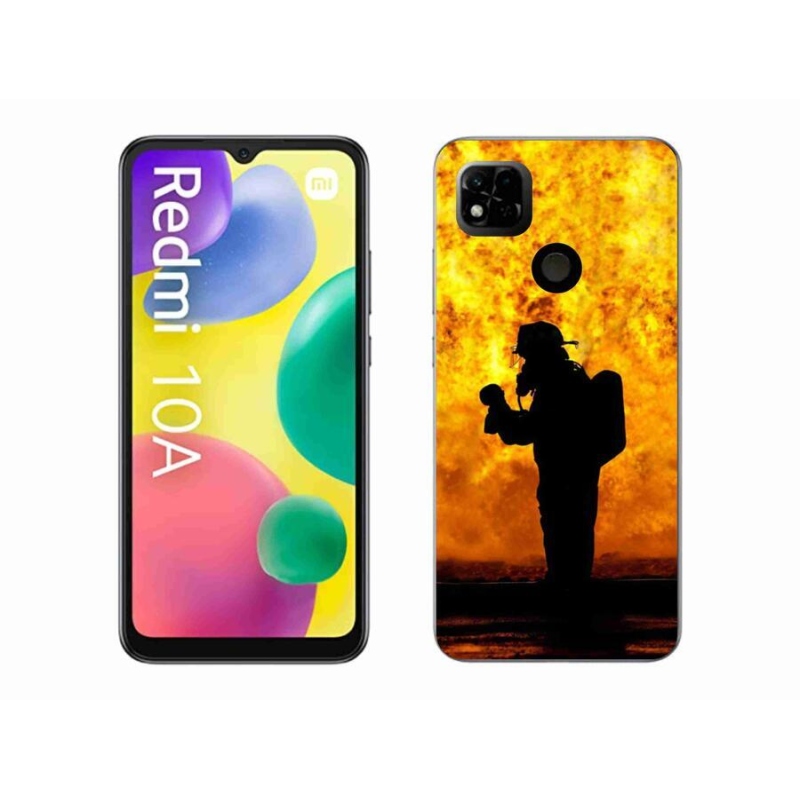 Gél borítás mmCase a Xiaomi Redmi 10A számára - tűzoltó
