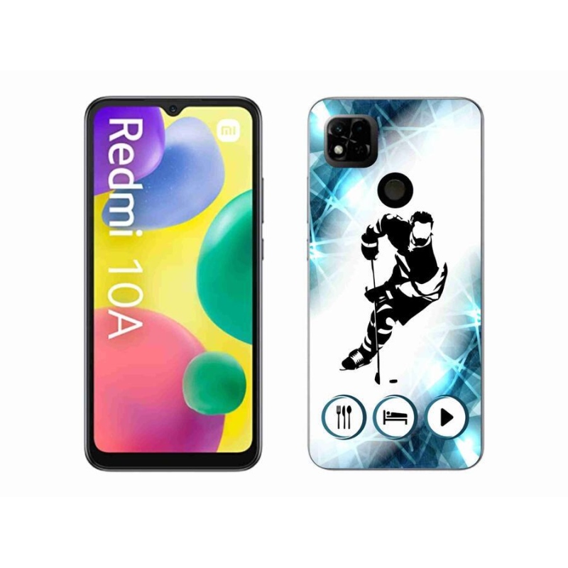 Gél borítás mmCase a Xiaomi Redmi 10A számára - hoki 1