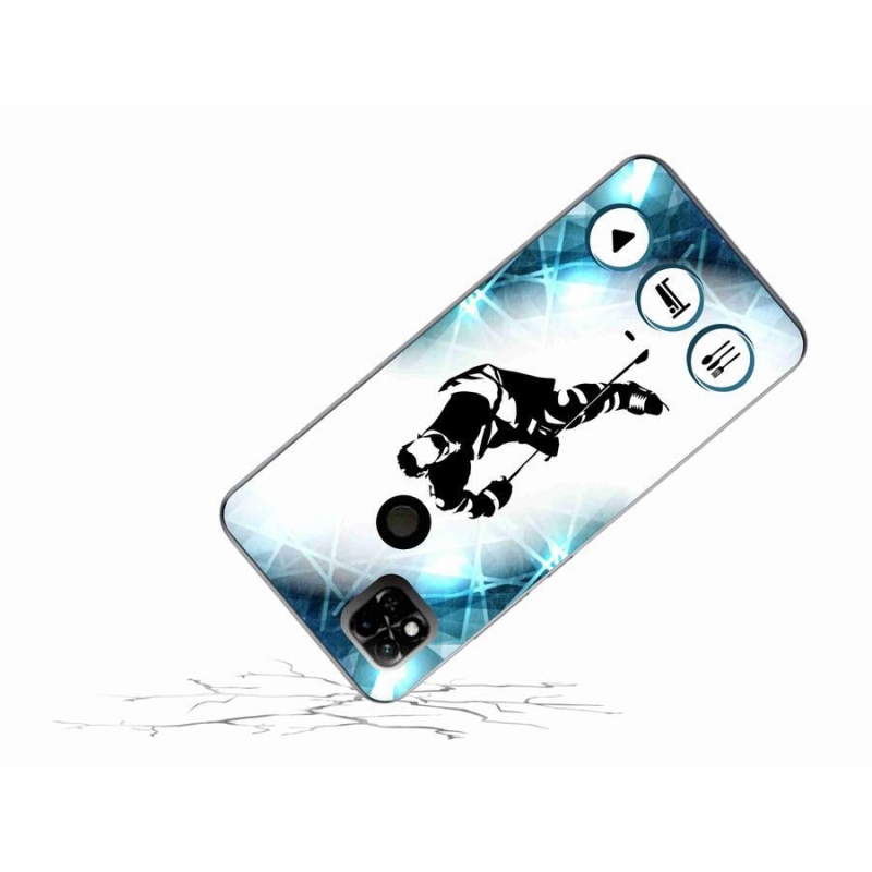 Gél borítás mmCase a Xiaomi Redmi 10A számára - hoki 1