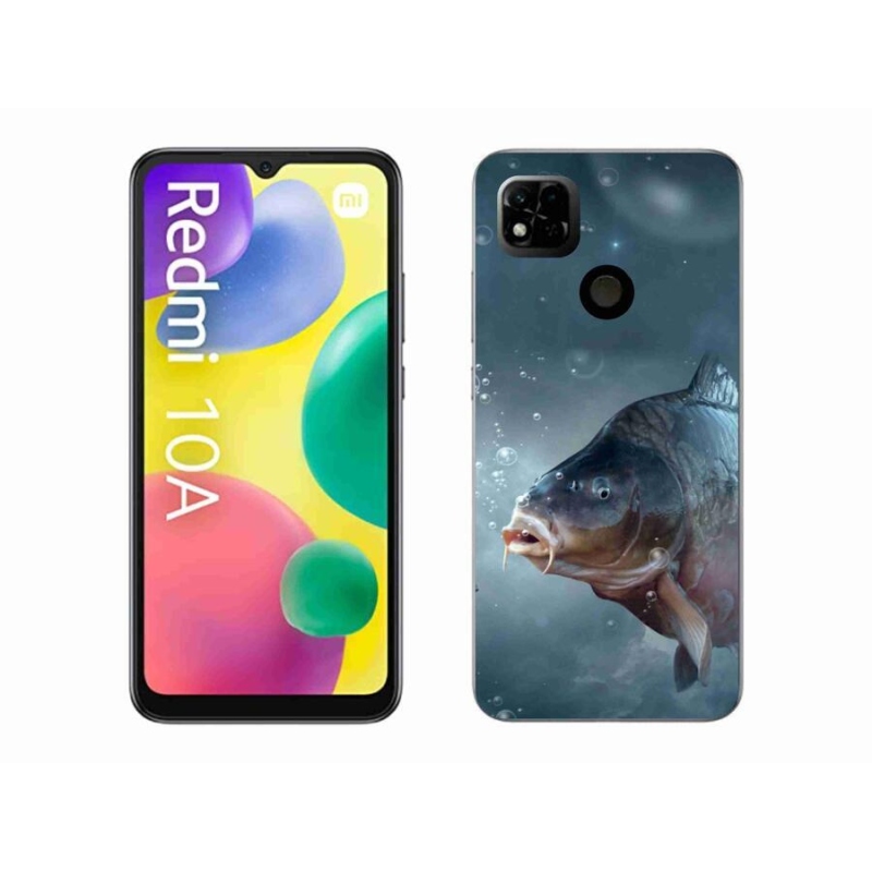 Gél borítás mmCase a Xiaomi Redmi 10A számára - ponty és buborékok