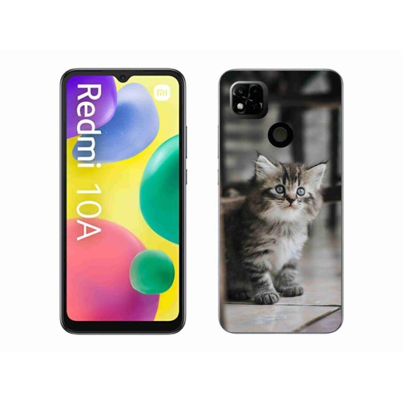 Gél borítás mmCase a Xiaomi Redmi 10A számára - cica