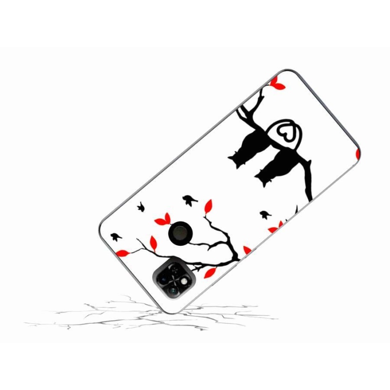 Gél borítás mmCase a Xiaomi Redmi 10A számára - macska szeretet