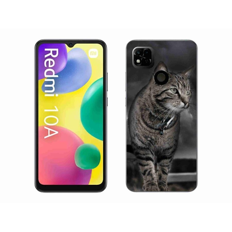 Gél borítás mmCase a Xiaomi Redmi 10A számára - macska