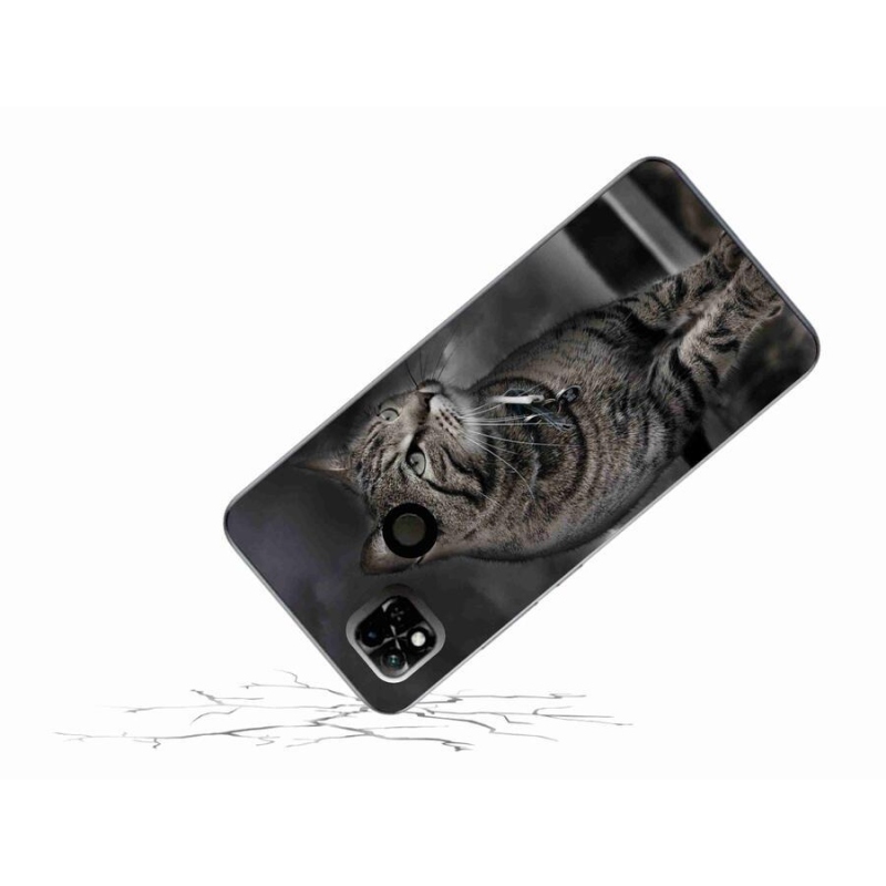 Gél borítás mmCase a Xiaomi Redmi 10A számára - macska