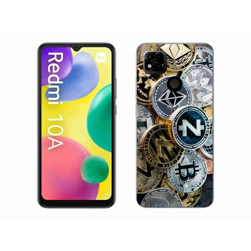 Gél borítás mmCase a Xiaomi Redmi 10A számára - kriptovaluták